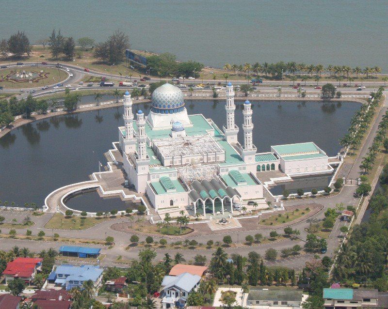مسجد كوتا كينابالو Masjid Bandaraya Kota Kinabalu