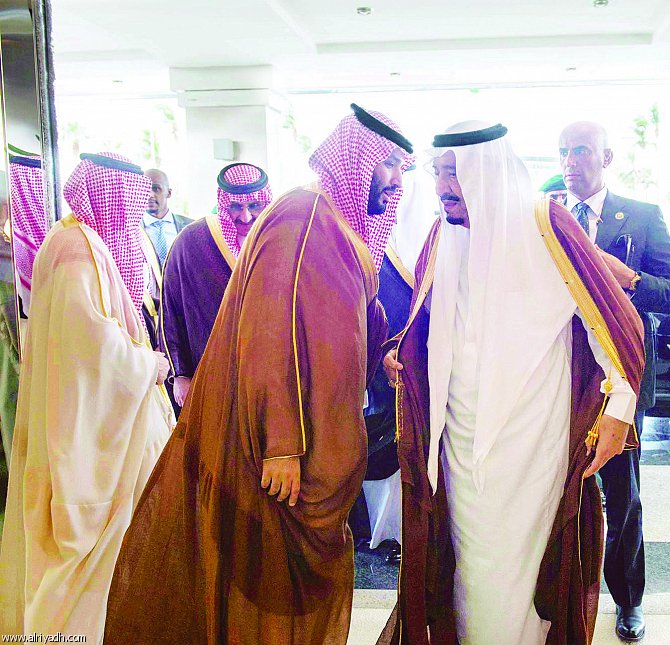 خادم الحرمين ينيب ولي العهد في إدارة شؤون الدولة ورعاية مصالح الشعب